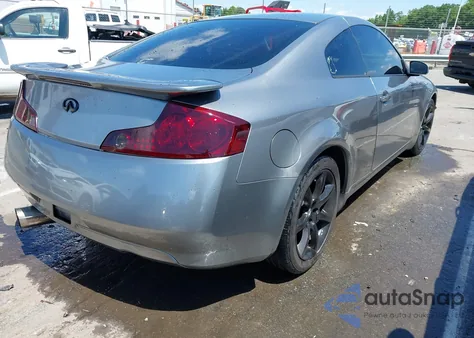 2003 Infiniti G35 Base W/Leather from USA, damaged, VIN JNKCV54E73M202329